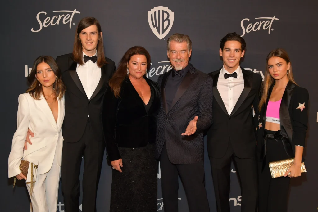 Celebrity Kid Pierce Brosnan and His Family