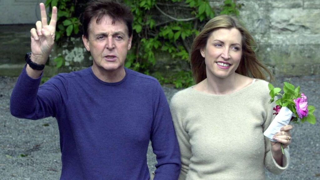 Paul McCartney & Heather Mills