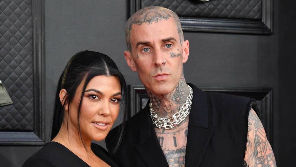 Kourtney Kardashian and Travis Barker 