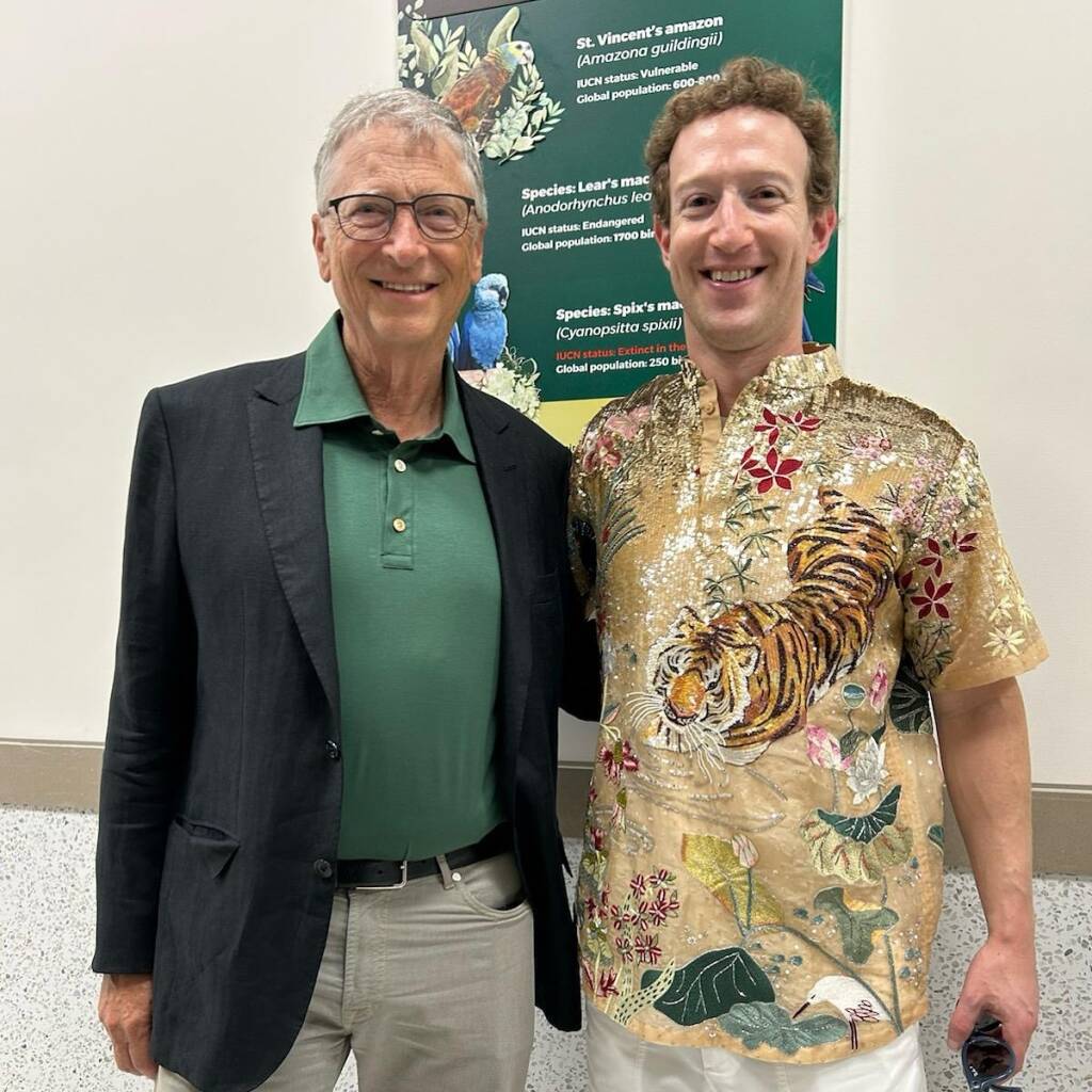 Bill Gates And Mark Zuckerberg 